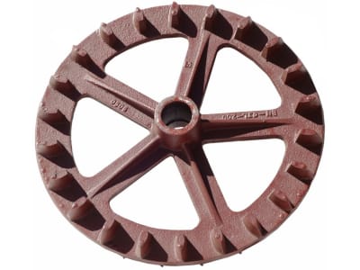 Industriehof® Crosskillring für Welle rund, 50 mm, Ø außen 494 mm, Breite Nabe 100 mm, Laufbreite 74 mm, Grauguss (GG20), 316-500 Industriehof® Crosskillring für Welle rund, 50 mm, Ø außen 494 mm, Breite Nabe 100 mm, Laufbreite 74 mm, Grauguss (GG20), 316-500