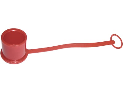 Staubschutz für Kupplungsmuffen "FF", rot Staubschutz für Kupplungsmuffen "FF", rot