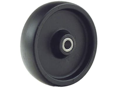 Tastrolle 127 x 35 mm, Ø Achse 12,7 mm, verstärkt, mit Metallbuchse, für Aufsitzmäher Husqvarna, John Deere Tastrolle 127 x 35 mm, Ø Achse 12,7 mm, verstärkt, mit Metallbuchse, für Aufsitzmäher Husqvarna, John Deere