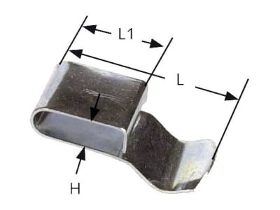 Herth + Buss Klemmschelle 28 x 4,5 mm, L1 15 mm, DIN 17222, 50 266 235 Herth + Buss Klemmschelle 28 x 4,5 mm, L1 15 mm, DIN 17222, 50 266 235
