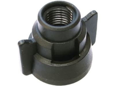 Agrotop Bajonettmutter schwarz für Düsen mit Innengewinde 1/4" NPT, Anschluss 1/4", 12816