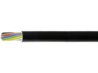 Herth + Buss Elektroleitung FLRYY, 9 x 1,5 mm², 4 x 2,5 mm², schwarz, 25 m, 51 275 682/00 Herth + Buss Elektroleitung FLRYY, 9 x 1,5 mm², 4 x 2,5 mm², schwarz, 25 m, 51 275 682/00