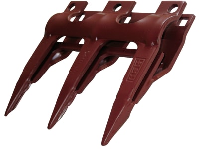 Schumacher Dreifachfinger "S4", 14 mm, oxydrot für Schumacher Mähsystem Easy Cut II Schumacher Dreifachfinger "S4", 14 mm, oxydrot für Schumacher Mähsystem Easy Cut II