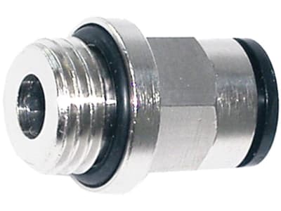 Rohrverbinder "GE-S-SV", gerade, lösbar, mit Einschraubgewinde, für Polyamidrohr Rohrverbinder "GE-S-SV", gerade, lösbar, mit Einschraubgewinde, für Polyamidrohr