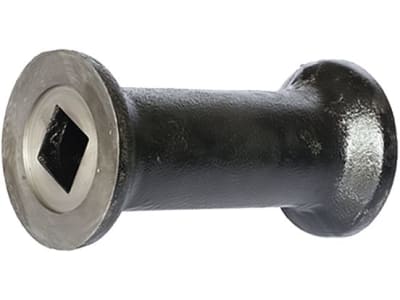 Industriehof® Zwischenstück, Länge 185 mm, Ø außen 98 mm, für universal 28 x 28/30 x 30 Vierkantwellen, Scheiben Ø 510 mm, 31-0002 Industriehof® Zwischenstück, Länge 185 mm, Ø außen 98 mm, für universal 28 x 28/30 x 30 Vierkantwellen, Scheiben Ø 510 mm, 31-0002