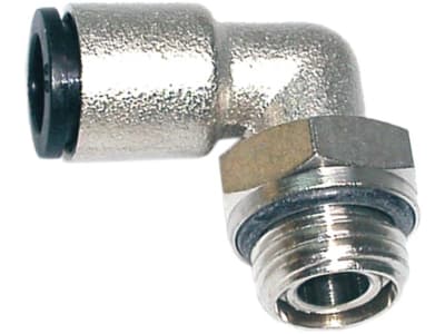 Rohrverbinder "W-ES SV" abgewinkelt, lösbar, 360° drehbar, mit Einschraubgewinde, für Polyamidrohr Rohrverbinder "W-ES SV" abgewinkelt, lösbar, 360° drehbar, mit Einschraubgewinde, für Polyamidrohr