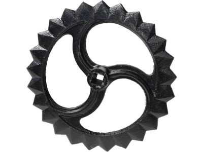 Industriehof® Sternring 475 mm, Welle vierkant, 30 x 30 mm, Grauguss (GG20), für Amazone/BBG, 311-534 Industriehof® Sternring 475 mm, Welle vierkant, 30 x 30 mm, Grauguss (GG20), für Amazone/BBG, 311-534