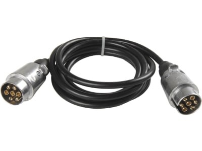 Herth + Buss Verlängerungskabel 2,8 m 12 V, Metallstecker 7-polig, 6 x 1,0 mm², 1 x 1,5 mm², 51 276 547 Herth + Buss Verlängerungskabel 2,8 m 12 V, Metallstecker 7-polig, 6 x 1,0 mm², 1 x 1,5 mm², 51 276 547