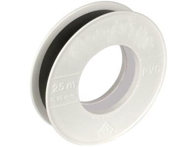 Herth + Buss Isolierband 25 m, 19 x 0,15 mm, schwarz, PVC (Polyvinylchlorid), 50 272 180 Herth + Buss Isolierband 25 m, 19 x 0,15 mm, schwarz, PVC (Polyvinylchlorid), 50 272 180