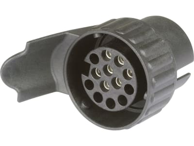Herth + Buss Anhänger-Adapter "Micro" 12 V Stecker 7-polig; Steckdose 13-polig, Länge 76 mm, 51 305 474 Herth + Buss Anhänger-Adapter "Micro" 12 V Stecker 7-polig; Steckdose 13-polig, Länge 76 mm, 51 305 474