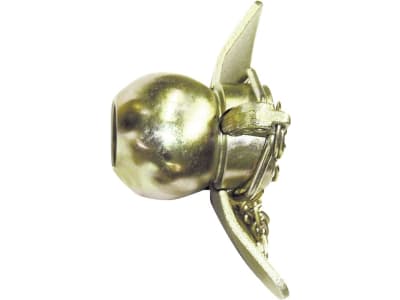 Kugelfangprofil für Unterlenkerfanghaken, mit Kette und Klappsplint Kugelfangprofil für Unterlenkerfanghaken, mit Kette und Klappsplint