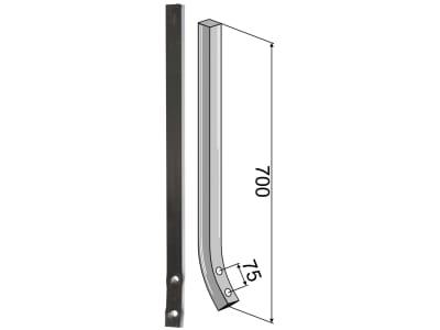 Industriehof® Spurlockerzinken 700 x 35 x 35 mm ohne Schar, für universal, 10.304984