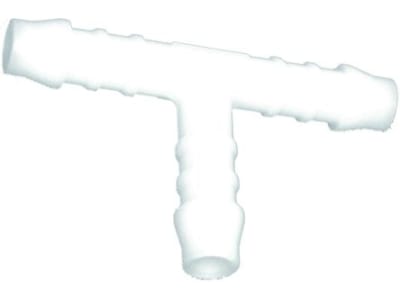 Schlauchverbinder "TS" T-Form, POM (Acetal Copolymerisat), weiß Schlauchverbinder "TS" T-Form, POM (Acetal Copolymerisat), weiß