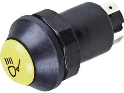 Herth + Buss Druckknopfschalter Arbeitsscheinwerfer, 4 x Flachsteckanschluss 6,3 mm, 12 V 20 A; 24 V 10 A, 70 490 175 Herth + Buss Druckknopfschalter Arbeitsscheinwerfer, 4 x Flachsteckanschluss 6,3 mm, 12 V 20 A; 24 V 10 A, 70 490 175