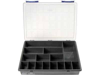 Herth + Buss Sortimentskasten 338 x 57 x 260 mm, 15 Fächer, Kunststoff, 99 994 522 Herth + Buss Sortimentskasten 338 x 57 x 260 mm, 15 Fächer, Kunststoff, 99 994 522