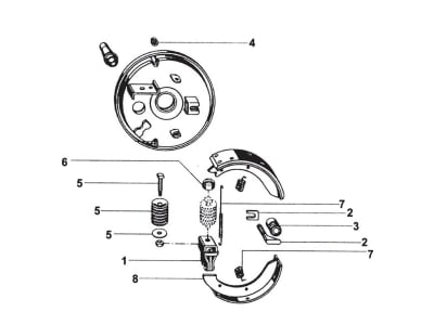 Bremsrolle, für Bremse Peitz R 234-76 Bremsrolle, für Bremse Peitz R 234-76