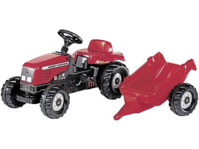 Massey Ferguson Trettraktor "RollyKid" mit Anhänger, 01 230 5 Massey Ferguson Trettraktor "RollyKid" mit Anhänger, 01 230 5