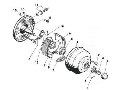 TRAILER POOL Radlagersatz für Radbremse AL-KO 2035, 2050, 2051, RALA817