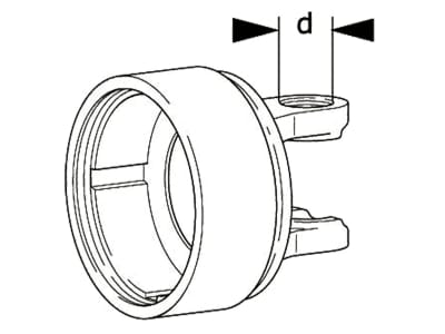 Walterscheid Kupplungsgehäuse W 2400, für Nockenschaltkupplungen K64/22R, K64/24R, 1133795