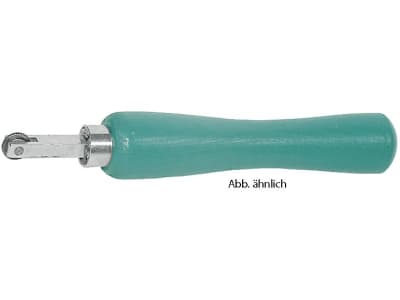 Tip Top Anroller 35 x 4 mm, kugelgelagert, geriffelt Tip Top Anroller 35 x 4 mm, kugelgelagert, geriffelt