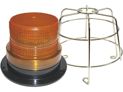 Blitzleuchte "538 Flash - RUK 784" orange, 12 – 110 V, 60 Einzelblitze/min, Festmontage, für Stapler Blitzleuchte "538 Flash - RUK 784" orange, 12 – 110 V, 60 Einzelblitze/min, Festmontage, für Stapler