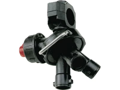 Agrotop Düsenhalter für 3 Düsen Bajonett/Rohranschluss mit Membran-Tropfstopventil, Kunststoff Agrotop Düsenhalter für 3 Düsen Bajonett/Rohranschluss mit Membran-Tropfstopventil, Kunststoff