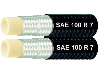 Thermoplastschlauch "SAE 100 R 7" zwilling Thermoplastschlauch "SAE 100 R 7" zwilling