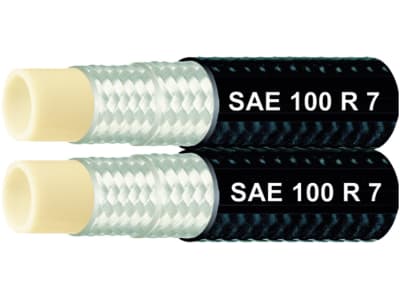 Thermoplastschlauch "SAE 100 R 7" NW DN 10 - 3/8", 9,7 x 16,0 mm, zwilling