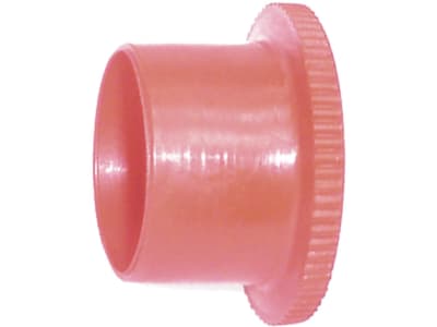 Gewindeschutzkappe für M 22 AG, gesteckt, PE (Polyethylen) (LDPE), rot
