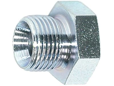 Verschlussschraube "VS-DKL" M 20 x 1,5, SW 27, Innenkonus 60° Aussenkung