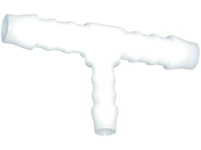 Schlauchverbinder "TRS" T-Form, reduziert, POM (Acetal Copolymerisat), weiß Schlauchverbinder "TRS" T-Form, reduziert, POM (Acetal Copolymerisat), weiß