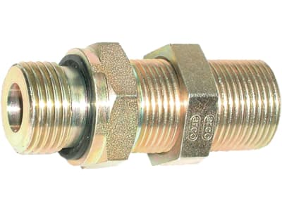 Einschraubstutzen leicht, mit Weichdichtung, M 30 x 2/R 3/4" BSP Anschluss/Einschraub, RA L 22