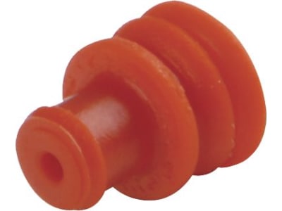 Herth + Buss Dicht- und Schutzstopfen "AMP Tyco ELB", Ø 5,9 mm; 6,1 mm, Länge 7,8 mm, rot, 50 282 049 