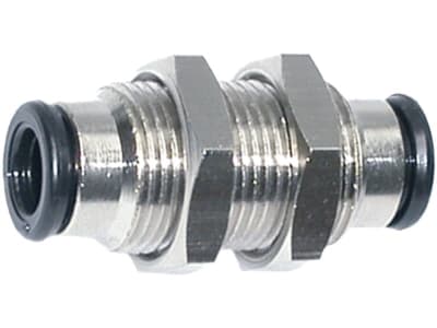 Rohrverbinder "G-SV Schott", gerade, lösbar, mit Schottgewinde, für Polyamidrohr Rohrverbinder "G-SV Schott", gerade, lösbar, mit Schottgewinde, für Polyamidrohr