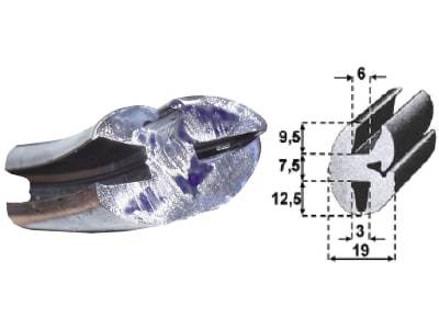 Dichtungsprofil  für Fendt Dieteg Frontscheibenrahmen F 6000, F 8000