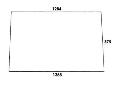 Frontscheibe, klar, 1.284/1.368 x 875 x 6 mm, für Zetor 5211/45, 6211/45, 7211/45, 7711/45, Kabine UR 1