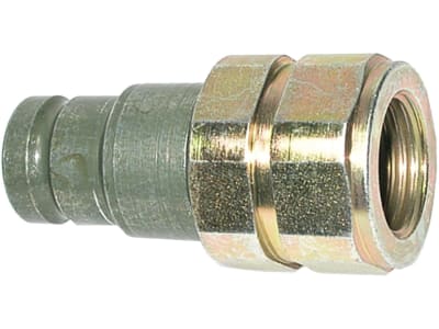 Hydraulikstecker "FF" flachdichtend, Innengewinde UNF-UN