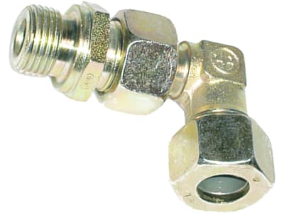 Winkel-Einschraubverschraubung "EVW-SM" schwer, metrisch, zylindrisch, 90 °, einstellbar, Dichtkante Winkel-Einschraubverschraubung "EVW-SM" schwer, metrisch, zylindrisch, 90 °, einstellbar, Dichtkante