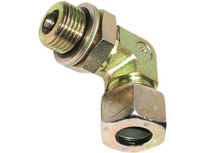 Winkel-Einschraubverschraubung "EWE-LR" leicht, zöllig, BSPP, zylindrisch, 90 °, einstellbar, Dichtscheibe, O-Ring und Kammerring Winkel-Einschraubverschraubung "EWE-LR" leicht, zöllig, BSPP, zylindrisch, 90 °, einstellbar, Dichtscheibe, O-Ring und Kammerring