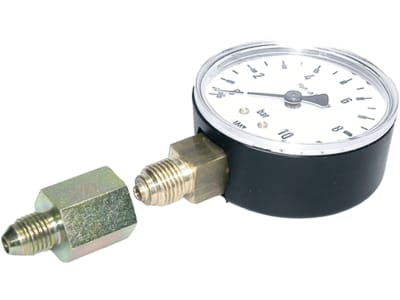 Manometerverschraubung "MAV-JR", UNF-Gewinde mit 74° Außenkonus, zöllig UNF/BSPP Manometerverschraubung "MAV-JR", UNF-Gewinde mit 74° Außenkonus, zöllig UNF/BSPP