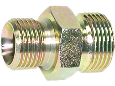 Einschraubverschraubung "GR-O", zöllig, UNF-UN/zöllig, BSPP, gerade, Aussenkung 60° und U-Seal Dichtung/ORFS Einschraubverschraubung "GR-O", zöllig, UNF-UN/zöllig, BSPP, gerade, Aussenkung 60° und U-Seal Dichtung/ORFS