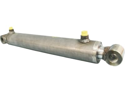 Schema Hydraulikzylinder "SQB6030", doppeltwirkend mit Querbuchsen, Ø Zylinder 70 mm, Ø Kolben 30,0 mm Schema Hydraulikzylinder "SQB6030", doppeltwirkend mit Querbuchsen, Ø Zylinder 70 mm, Ø Kolben 30,0 mm