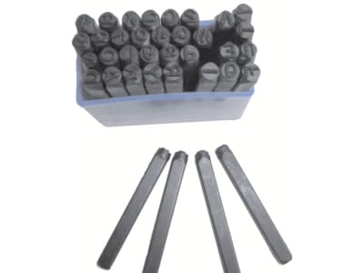 TRAILER POOL Schlagstempelsatz 36-teilig, A – Z und 0 – 9, 4 mm hoch, 001 010 910 TRAILER POOL Schlagstempelsatz 36-teilig, A – Z und 0 – 9, 4 mm hoch, 001 010 910
