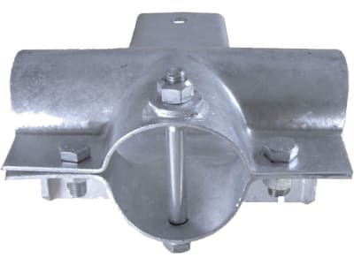 TRAILER POOL Klemmschalensatz für Rundrohrdeichsel 60/70 mm ohne Seilhalter, mit Schrauben, 009 000 360