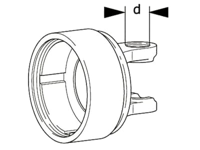 Walterscheid Kupplungsgehäuse W 2300, für Nockenschaltkupplungen K64/12R, K64/14R, 1133876 Walterscheid Kupplungsgehäuse W 2300, für Nockenschaltkupplungen K64/12R, K64/14R, 1133876
