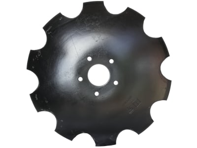 Industriehof® Eggenscheibe LK 128 mm, ZB 75 mm, gewölbt, gezahnt, flacher Ansatz, universal Industriehof® Eggenscheibe LK 128 mm, ZB 75 mm, gewölbt, gezahnt, flacher Ansatz, universal