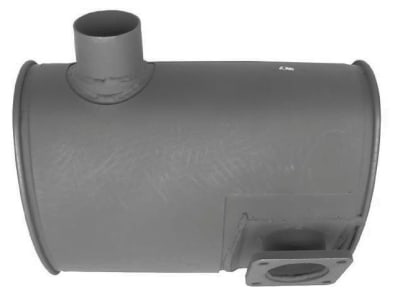 Schalldämpfer waagerecht, für John Deere 6100, 6100SE, 6010, 6010SE, AL118604 Schalldämpfer waagerecht, für John Deere 6100, 6100SE, 6010, 6010SE, AL118604