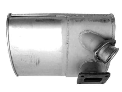 Schalldämpfer waagerecht, für John Deere 6100, 6100SE, 6010, 6010SE, AL78007 Schalldämpfer waagerecht, für John Deere 6100, 6100SE, 6010, 6010SE, AL78007