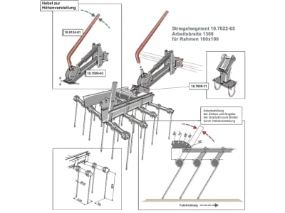 Industriehof® Striegelzinken 420 x 10 mm für Bourgault, 10.ST-ST-6 Industriehof® Striegelzinken 420 x 10 mm für Bourgault, 10.ST-ST-6
