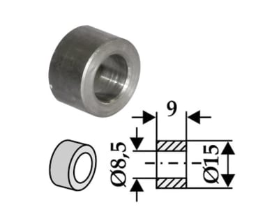 Industriehof® Scheibe 8,5 x 15 x 9 mm für Rousseau, 63-ROU-65